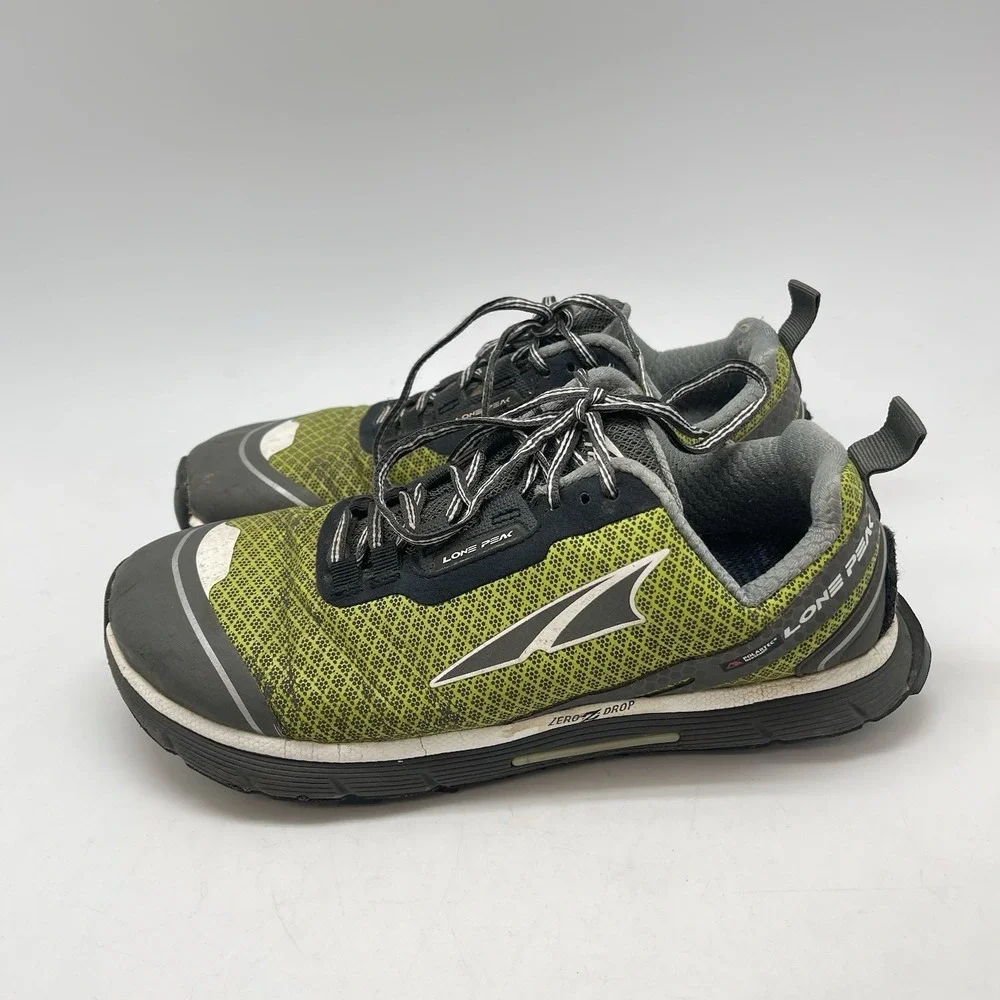 Altra Sneakers Womens 7.5 Lone Peak 2.0 A2453-4WP Green Running Polar Tec Shoes